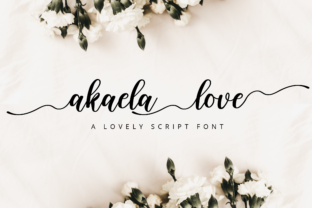 Akalea Love: A Sweet Script Font for Modern Marketers