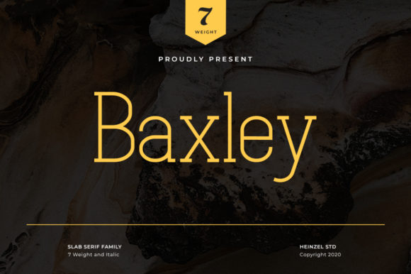Baxley: A Masterfully Designed Slab Serif Font for Editorial Work