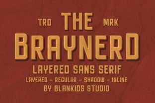 Braynerd: A Charming Sans Serif Font for Authentic Design