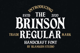 Brinson Regular: A Serif Font for Distinct Digital Branding