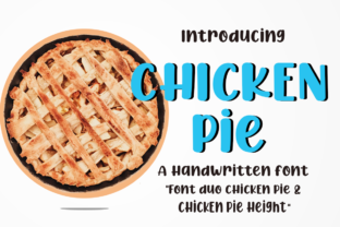 Chicken Pie Font: A Bold Sans Serif for Authentic Brands