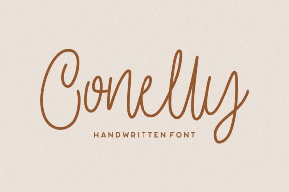Conelly Font: A Natural Handwritten Touch for Modern Brands