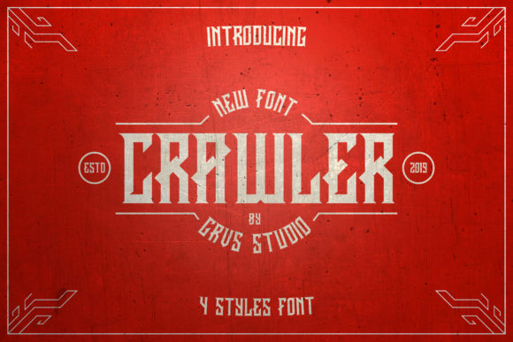 Crawler: A Blackletter Font for Editorial Character