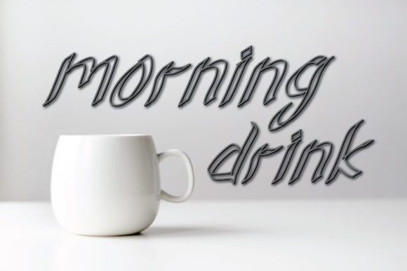 Elevate Your Business Brand with the Morning Drink Font