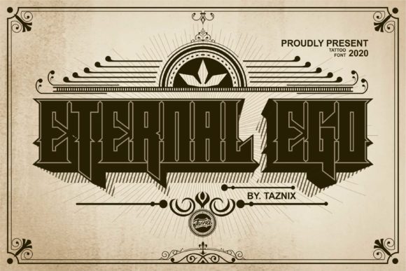 Eternal Ego Font for Branding and Small Business Identity