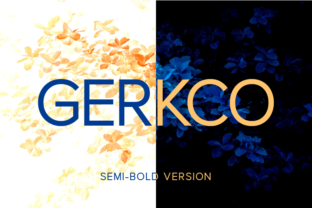 Gerkco Semi-Bold: A Modern Sans Serif Font for Digital Design
