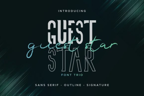 Guest Star Font: A Makers Secret for Elevated Designs