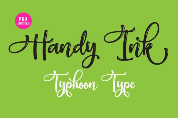 Handy Ink: A Digital-Friendly Script Font for Creative Web Projects