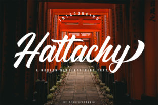 Hattachy Modern Handlettering: A Soft Script Font for Branding