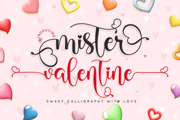 Introducing Mister Valentine: An Editorial Font for Warm and Romantic Content