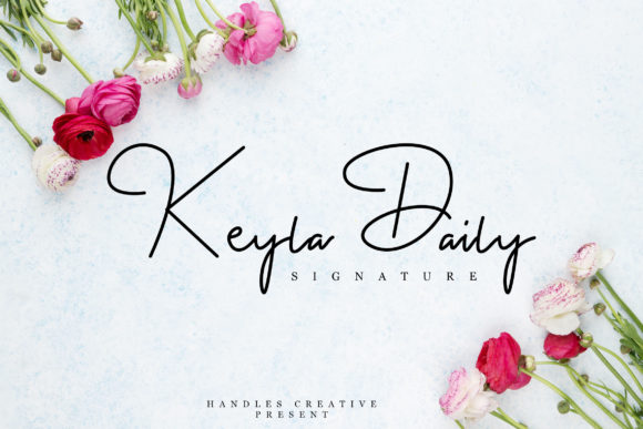 Keyla Daily: A Premium Script Font for Editorial Expression