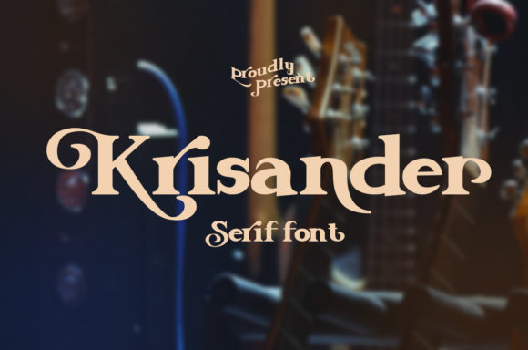 Krisander Font: The Elegant Serif for Modern Marketing
