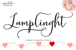 Lamplinght: A Script Font for Creative Branding Projects