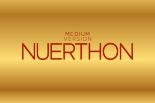Nuerthon Medium for Editorial Design and Creative Publishing