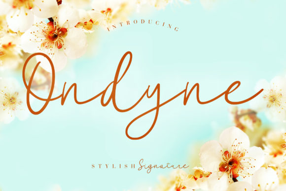 Ondyne: A Premium Handwritten Font for Modern Campaigns