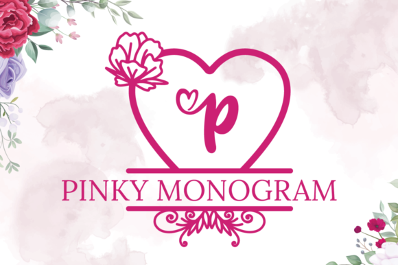 Pinky Monogram: A Beautifully Authentic Decorative Font