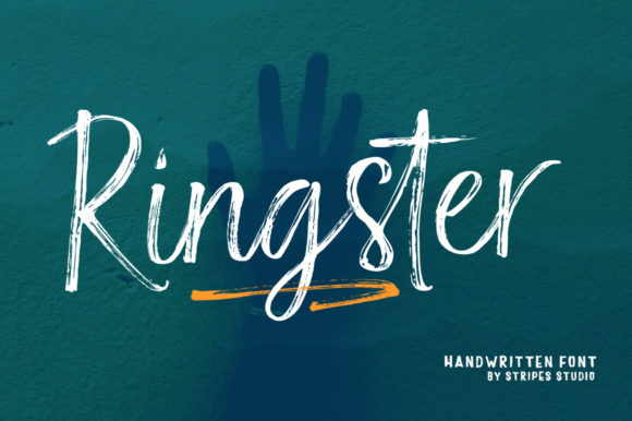 Ringster: A Brush and Pencil Font for Authentic Brand Identity