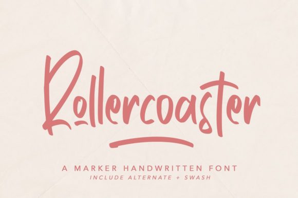 Rollercoaster Font: A Brand Story of Sweet Visual Harmony