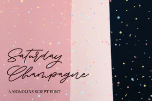 Saturday Champagne: The Fancy Font for Scroll-Stopping Marketing