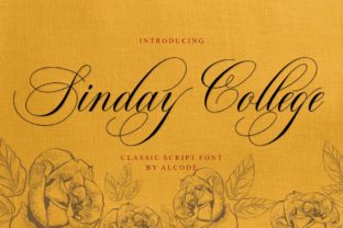Sinday College: A Serene Font for Editorial Design