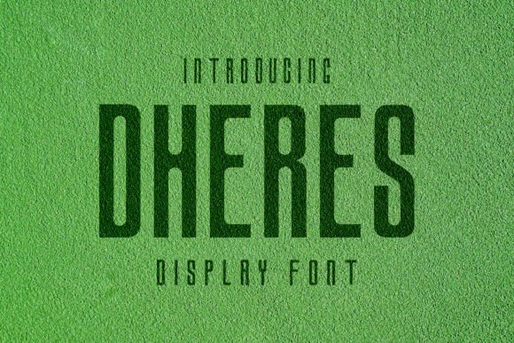 The Dheres Sans Font: Your Bold Branding Tool