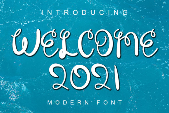 The Welcome 2021 Font for Editorial Design