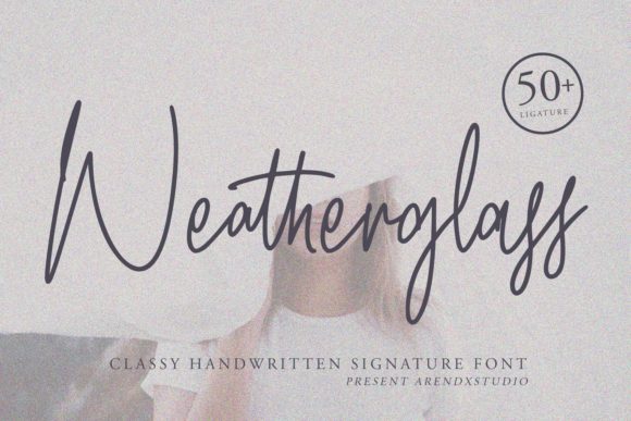 Weatherglass Font: A Timeless Script for Crafters & Product Creators