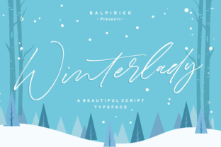 Winterlady Font: Elegant Typography for Editorial Design